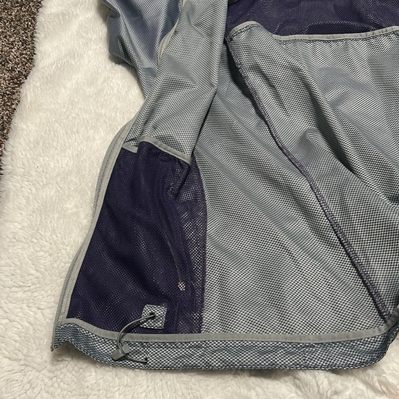 Nike Gray and Purple Ski Jacket with Hood - Picture 9 of 9